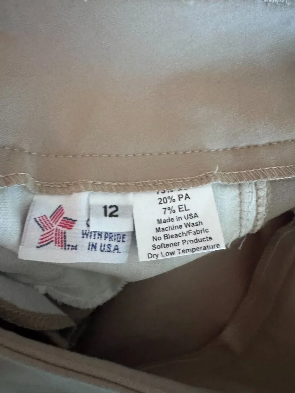 NWT The Tailored Sportsman Girl's Trophy Hunter Breech-Front Zip Girls sz 12